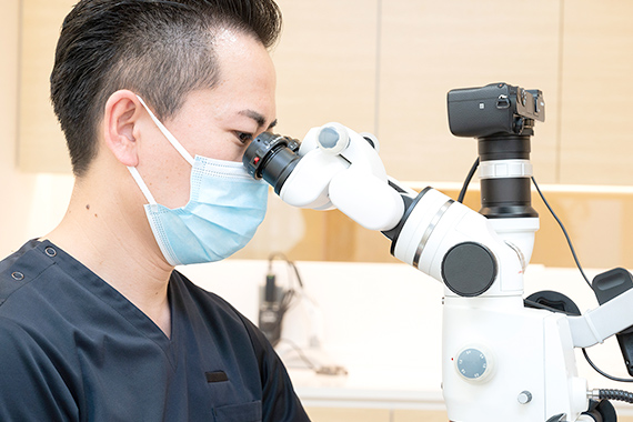 東京大森の歯医者・矯正歯科「大森沢田通り歯科・予防クリニック」｜マイクロスコープ