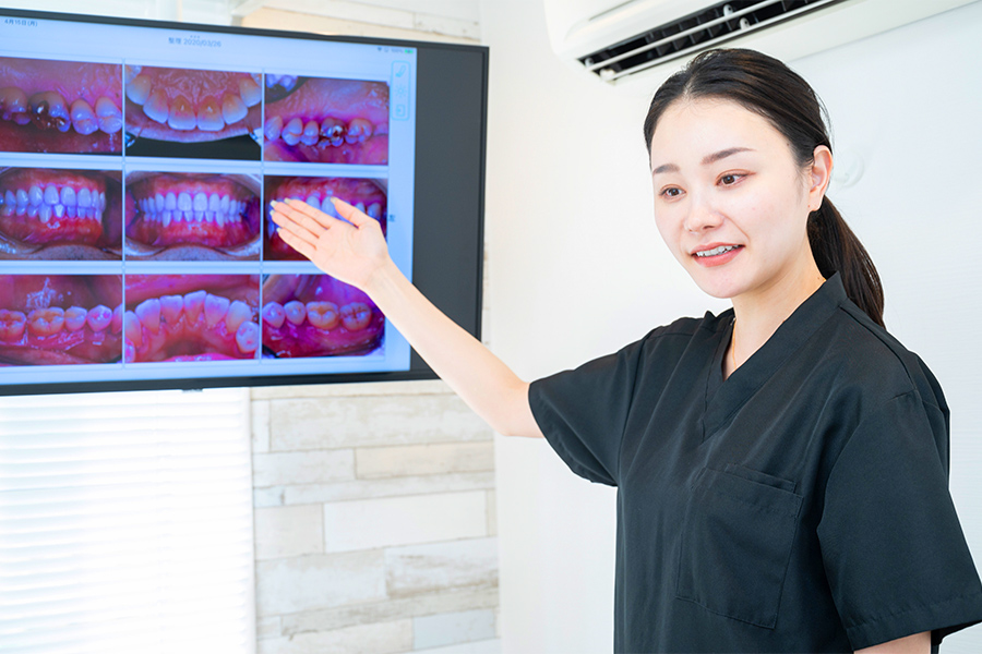 東京大森の歯医者・矯正歯科「大森沢田通り歯科・予防クリニック」｜診断